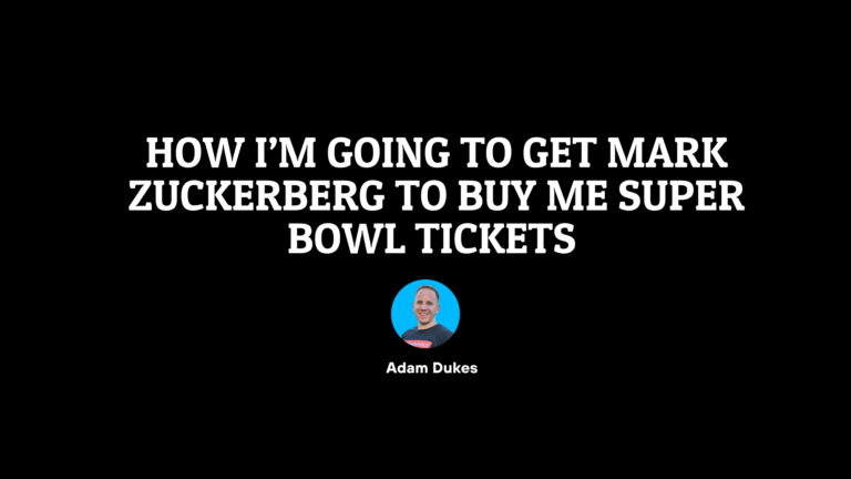How I Plan to Buy Super Bowl Tickets