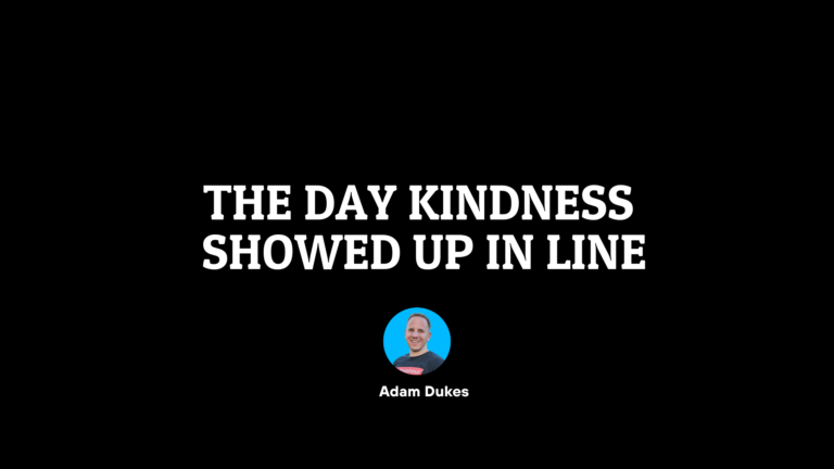 The Day Kindness Showed Up In Line